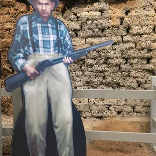 The sod house erected in 1894