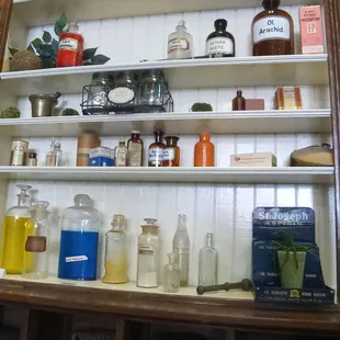 a collection of liquor bottles