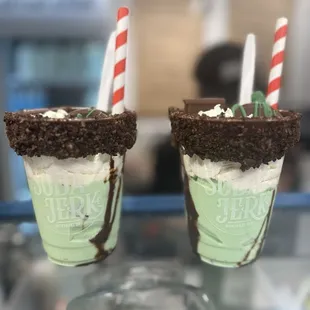 Mint to Be - split into two cups