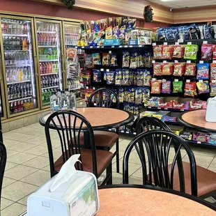 The store is very attractively organized.