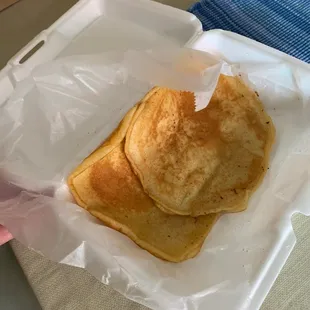 Pancakes. This is 2 orders!