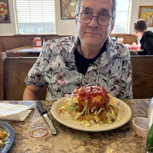 Authentic Indian taco.