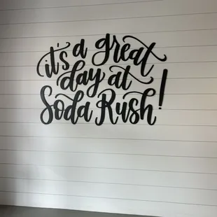 it's a great day at soda rush