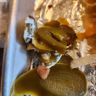 The jalapeños corner one