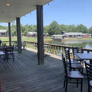 Outdoor seating area