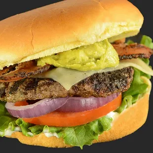 California Burger at Soda Steve's