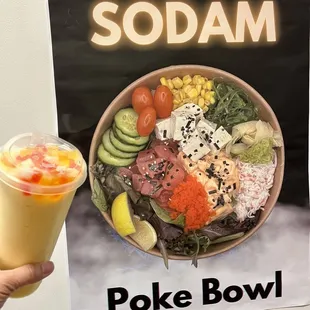 Mango Smoothie w/Rainbow Jelly; IG: @katzlundell