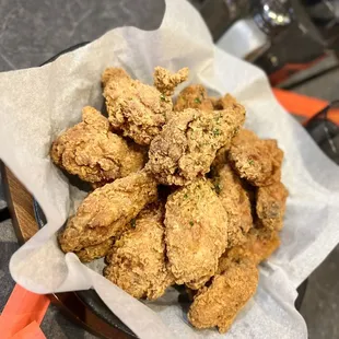 Gold fried chicken