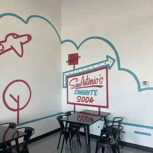 Artwork on the walls