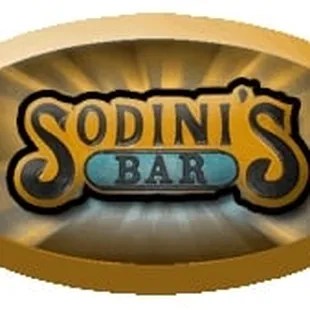 the logo for sodin's bar