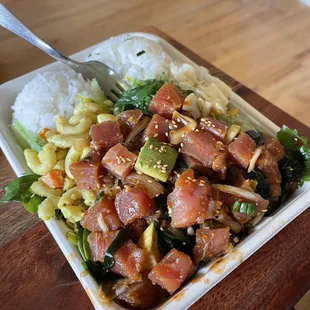 Spicy ahi bowl