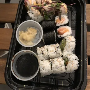 $30 of bland sushi