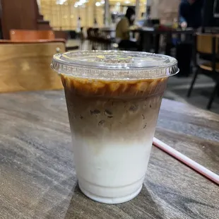 Iced Vanilla Latte