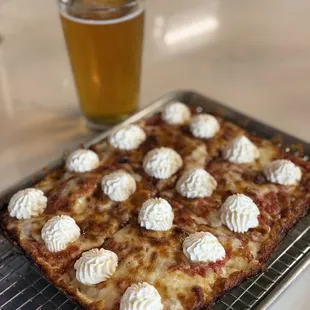 Small Extra Cheese with Ricotta! Drool!