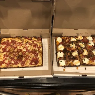 Two small pizzas!