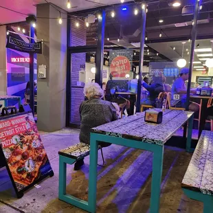 Entrance of location