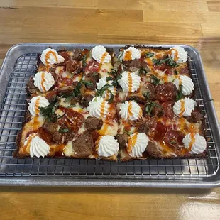 Detroit Style Pizza
