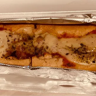 Chicken Parmigiana Sub