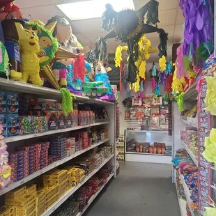 Piñatas and Mexican candy!