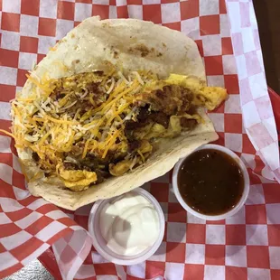 Breakfast taco