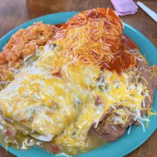 Carne Adovada smothered