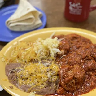 Carne Adovada Burrito