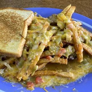 Green Chile Cheeseburger