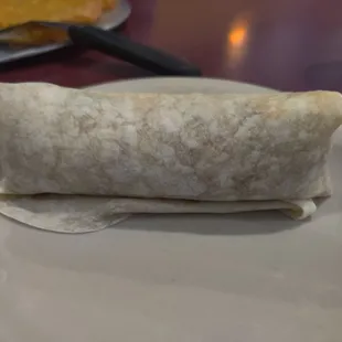 Chorizo Egg Burrito As Served