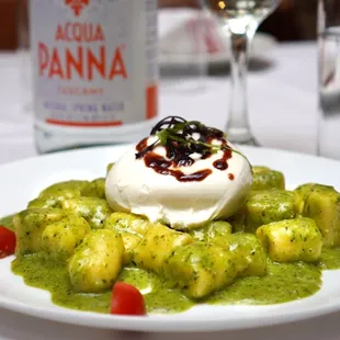 Most delicious Homemade Gnocchi with fresh burrata