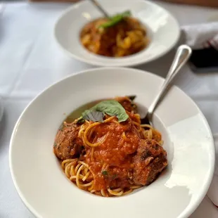 Spaghetti Con Polpette