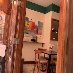 Come in, have a seat to be more discreet