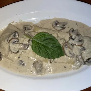 Mushroom Ravioli