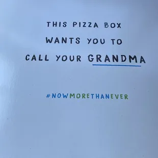 Pizza box