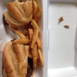 Sandwich looks great but....