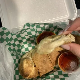Pepperoni bites