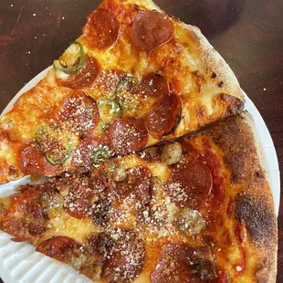 Pepperoni/Jalapeno and All meat