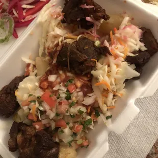 Yuca Con Chicharron