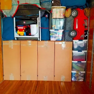 Perfectly packed in order to make sure the maximum space is utilized as well as the integrity of the items!