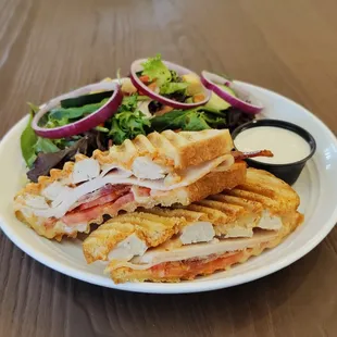 Chicken chipotle panini