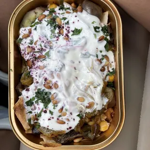 Eggplant Fatteh