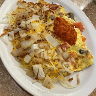 Albanian omelette