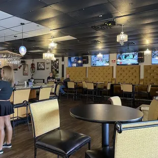 Right side of restaurant