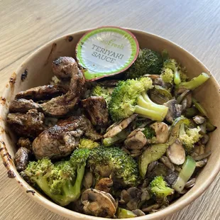 Steak teryaki bowl