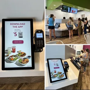 Kiosk Order Counter