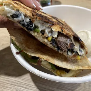 Steak quesadilla