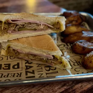Cuban $9.75 ~ one of the very best Cuban sandwiches I&apos;ve ever had ~