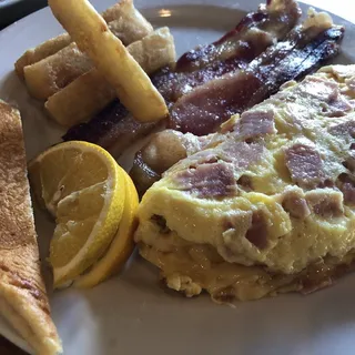 Omelet Jamon y Queso