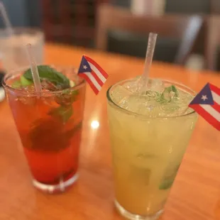 Mojitos (strawberry &amp; peach )