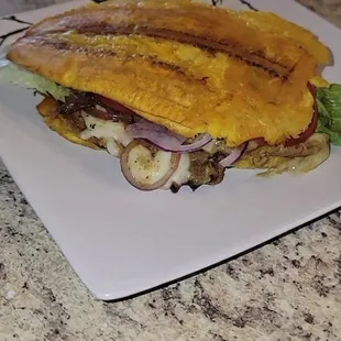 jibarito Sandwich