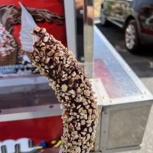 Frozen banana